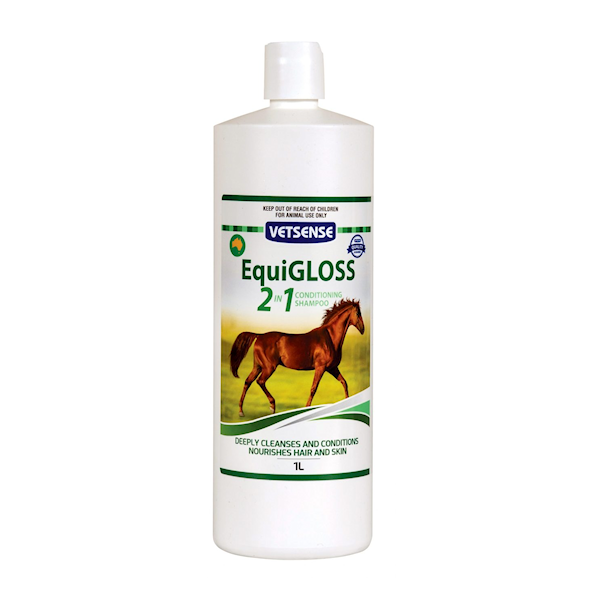VetSense EquiGLOSS 2 in 1 1Ltr