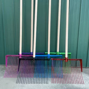 Millenia Shovel Rake Heavy Duty 20 Tine Assorted Colours