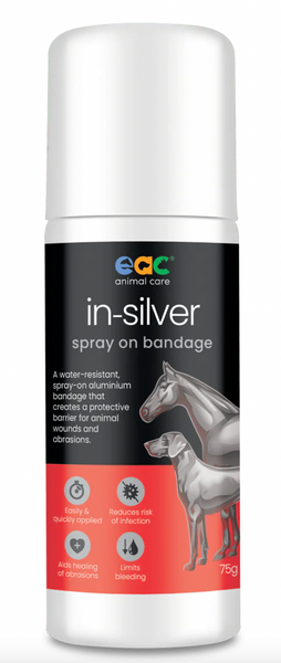 EAC In-Silver Spray On Bandage 75g