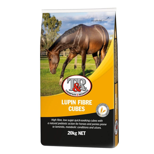 T & R Horse Lupin Fibre Cubes 20kg