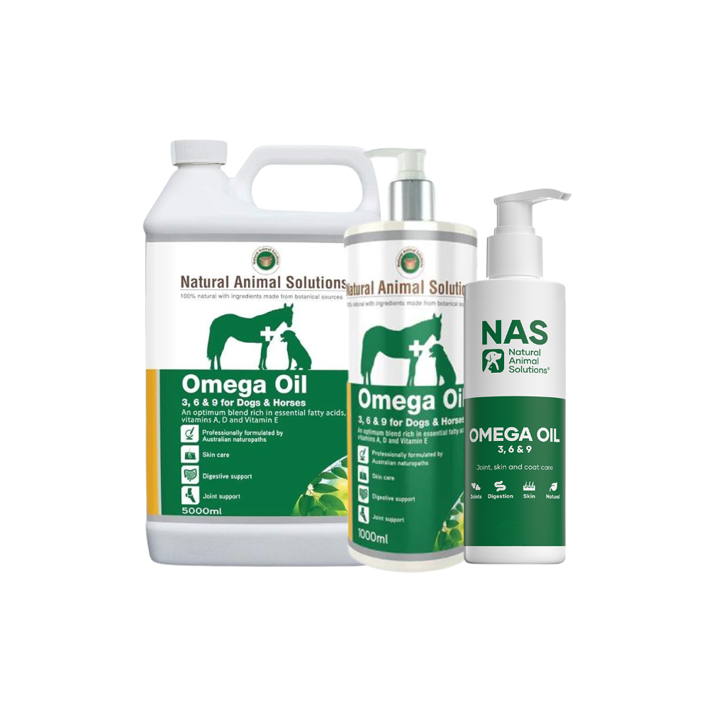 NAS Omega Oil 3 6 and 9 For Dogs and Horses 5Ltr